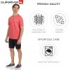 Quiksilver Men’s Regular Fit Premium Soft Cotton Tee Short Sleeve T-Shirt(Coral)