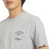Quiksilver Men’s Regular Fit Premium Soft Cotton Tee Short Sleeve T-Shirt(Grey)