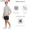 Quiksilver Men’s Regular Fit Premium Soft Cotton Tee Short Sleeve T-Shirt(Heather Grey)