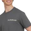Quiksilver Men’s Regular Fit Premium Soft Cotton Tee Short Sleeve T-Shirt(Iron)