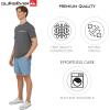 Quiksilver Men’s Regular Fit Premium Soft Cotton Tee Short Sleeve T-Shirt(Iron)