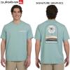 Quiksilver Men’s Regular Fit Premium Soft Cotton Tee Short Sleeve T-Shirt(Jade Grey)
