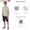Quiksilver Men’s Regular Fit Premium Soft Cotton Tee Short Sleeve T-Shirt(Light Sage)