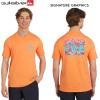 Quiksilver Men’s Regular Fit Premium Soft Cotton Tee Short Sleeve T-Shirt(Papaya)
