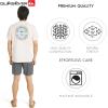 Quiksilver Men’s Regular Fit Premium Soft Cotton Tee Short Sleeve T-Shirt(Rosewater)