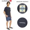 Quiksilver Men’s Regular Fit Premium Soft Cotton Tee Short Sleeve T-Shirt(Total Eclipse)