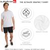 Quiksilver Men’s Regular Fit Premium Soft Cotton Tee Short Sleeve T-Shirt(White)