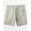 Quiksilver Mens Remade Mix Volley 17nb Elastic Waist Volley Swim Trunk(Silver Birch)