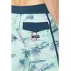 Quiksilver Men’s Standard Surfsilk Scallop 19 Boardshort Swim Trunk(Beach Glass)