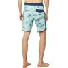 Quiksilver Men’s Standard Surfsilk Scallop 19 Boardshort Swim Trunk(Beach Glass)