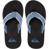 Quiksilver Monkey Abyss, Boys’ Flip Flops(Blue Blue Blue Black Xbbk)