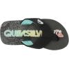 Quiksilver boys Boy’s Molokai Layback Ii Flip Flop Sandal Youth(Black 1 233)