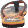 Quiksilver boys Boy’s Molokai Layback Ii Flip Flop Sandal Youth(Grey 1 233)
