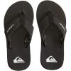 Quiksilver boys Carver Switch Youth 3 Point Sandal(Black/Black/Brown)