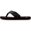Quiksilver boys Carver Switch Youth 3 Point Sandal(Black/Black/Brown)
