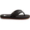 Quiksilver boys Carver Switch Youth 3 Point Sandal(Black/Black/Brown)