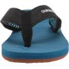 Quiksilver boys Carver Switch Youth 3 Point Sandal(Blue 2)