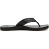 Quiksilver mens Men’s Carver Natural II Sandal Flip Flop(Black 1)