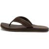Quiksilver mens Men’s Carver Natural II Sandal Flip Flop(Brown 1)
