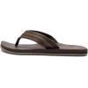 Quiksilver mens Men’s Carver Natural II Sandal Flip Flop(Brown 1)