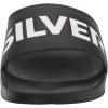 Quiksilver mens Sessions Slide(Black/White/Black)