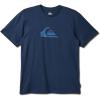 Quiksilver – Mens Comp Logo T-Shirt(Navy)