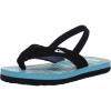 Quiksilver Boys’ Quiksilver Boy’s Molokai Layback 3 Point Flip Flop Sandal Toddler(Black/Blue/Blue 241)
