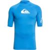 Quiksilver Men’s All Time Ss Short Sleeve Rashguard Surf Shirt(Blithe)