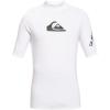Quiksilver Men’s All Time Ss Short Sleeve Rashguard Surf Shirt(Blue)