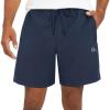 Quiksilver Men’s Comfort Stretch Dry Flight Active Short (US, Alpha, Large, Regular, Regular, Blue)