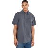 Quiksilver Mens Dobby Stripe Classic Woven(Iron Gate)