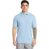 Quiksilver Mens Men’s Water Polo 2 Lightweight Quick Dry Collared Polo Shirt(Dusk Blue)