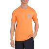 Quiksilver Men’s Regular Fit Premium Soft Cotton Tee Short Sleeve T-Shirt(Papaya)
