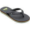 Quiksilver Unisex-Child Molokai Panel Youth 3 Point Sandal(Black 2)