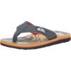 Quiksilver boys Boy’s Molokai Layback Ii Flip Flop Sandal Youth(Grey 1 233)