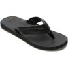 Quiksilver mens Men’s Carver Natural II Sandal Flip Flop(Charcoal)
