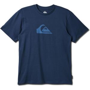 Quiksilver – Mens Comp Logo T-Shirt(Navy)