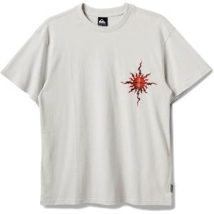 Quiksilver – Mens Solaris T-Shirt Mer Short Sleeve Graphic T-Shirt(Lunar)