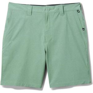 Quiksilver – Mens Union Heather Amphibian 20 Shorts, Color Granite Green, Size: 36