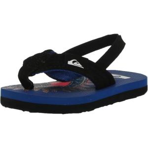 Quiksilver Boys’ Quiksilver Boy’s Molokai Layback 3 Point Flip Flop Sandal Toddler(Blue 7 241)