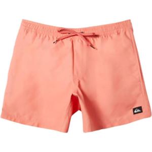 Quiksilver Mens Everyday Solid Volley 15 Swim Trunk(Living Coral)