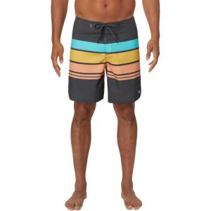 Quiksilver Mens Everyday Stripe 19 Boardshort Swim Trunk(Tarmac)