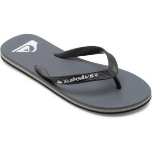 Quiksilver Men’s Flip-Flop Sandal(Grey 1)