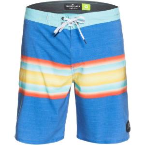 Quiksilver Men’s Highline Six Channel 19 Boardshort Swim Trunk(Nebulas Blue)