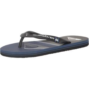 Quiksilver Men’s Molokai Swell Vision Flip Flop Sandal(Grey 1 233)