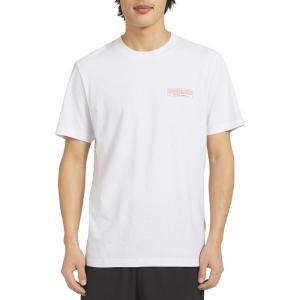 Quiksilver Men’s Regular Fit Premium Soft Cotton Tee Short Sleeve T-Shirt(Soft White)