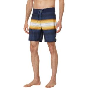 Quiksilver Surfsilk Pacifico 18″ Boardshorts(Navy Blazer)