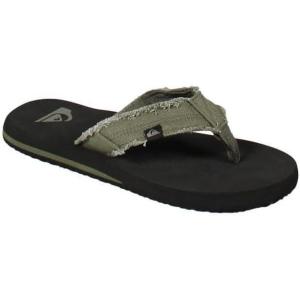 Quiksilver Tiger Abyss Sandal – Dark Green – 10