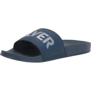 Quiksilver mens Sessions Slide(Blue/Grey/Blue)