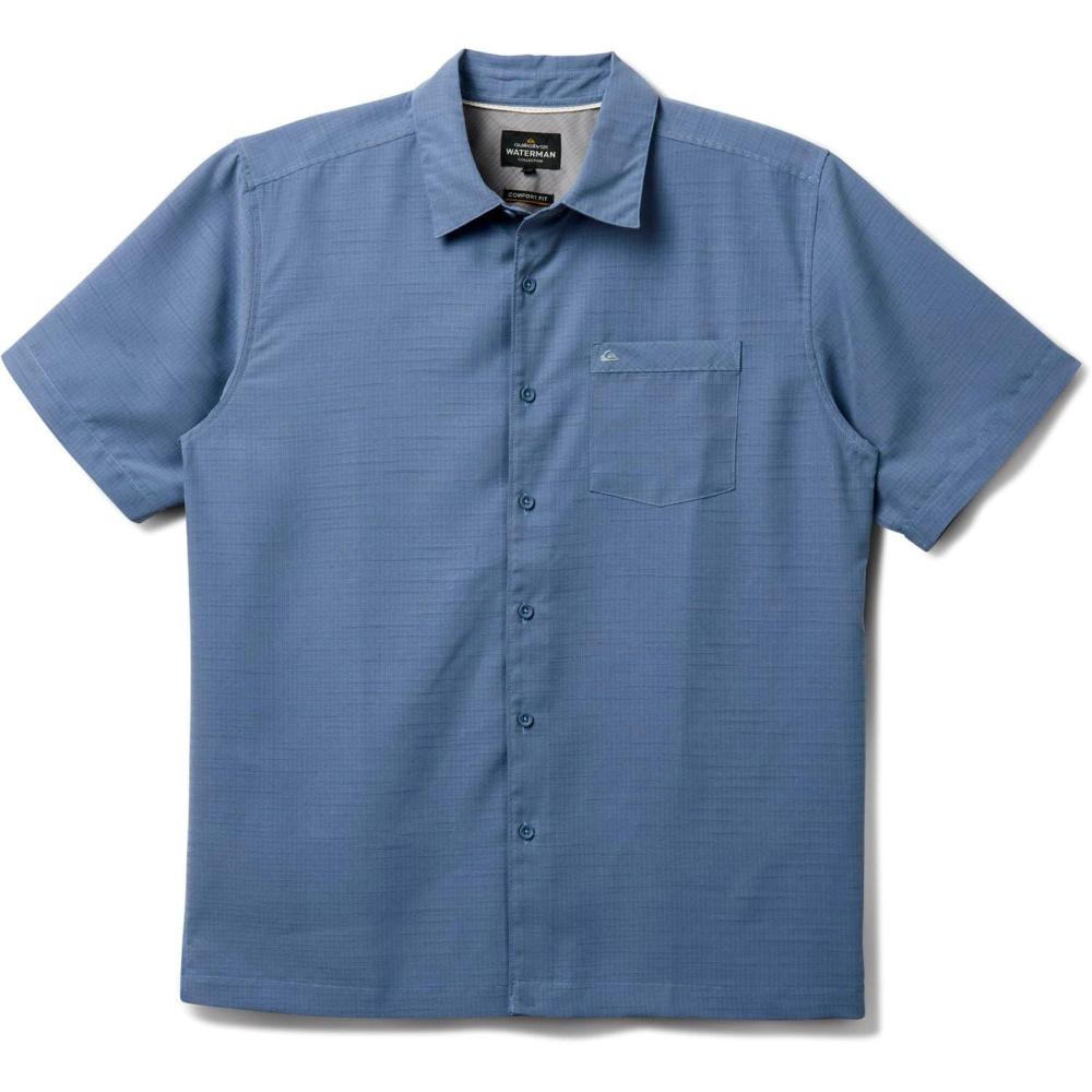 image:imageQuiksilver Mens Centinela Shirt Color Flint Stone Size XLarge